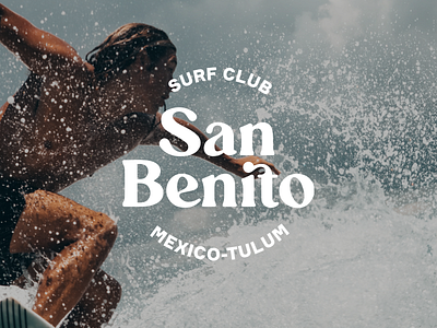 LOGO FOR SURF CLUB "SAN BENITO" brand brand identity branding graphic design logo logotype surf club surf club branding surf club logo surf logo surfing