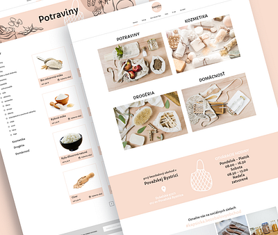Kapsička website design adobe xd adobexd app application branding colorful daily ui dailyui design e commerce eshop graphic designapp design shop ui uiux user experience user interface web web ui zero waste