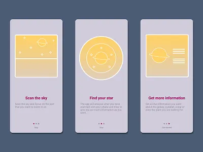 Onboarding sky scanner | Daily UI 023 app dailyui design explore illustration ui