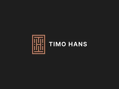 Logo design - Timo Hans brand identity branding h logo identity logo logo design minimal logo simple logo t logo typography urban logo