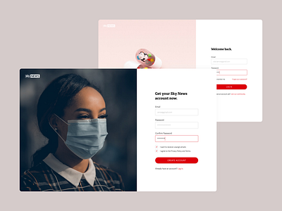 Sky News Australia design ui ui design webdesign