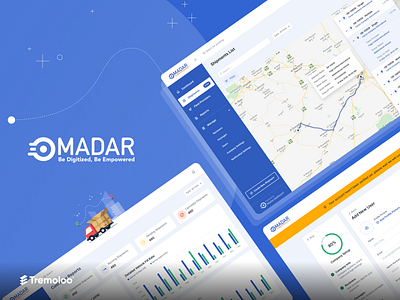 MADAR app branding design illustration logo ui ux web website xd