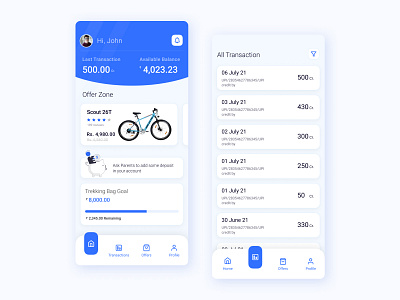 Finance/Banking App Idea android app application banking best concept design dribbble figma finance flat hybrid idea ios iphone layout shot sketch ui ux