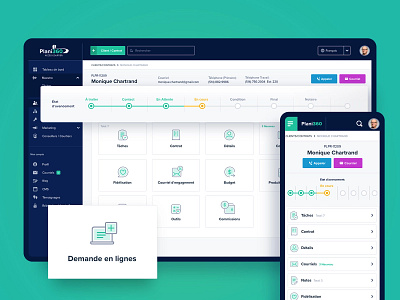 Mortgage Broker's Admin Panel graphic design ui ux webdesign