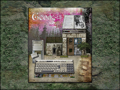Geodésia: Cover Art design digital art fantasy gaming graphic design illustration