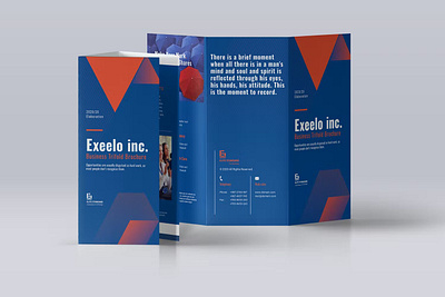 Trifold Brochure agency annual report catalog clean design foldable folded illustration indesign indesign files magazine master pages paragraph style portfolio template prentation print printable template trifold brochure working