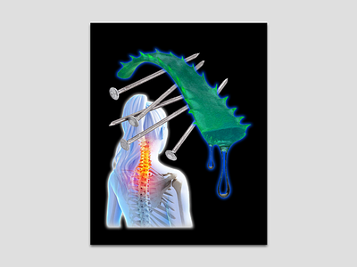 Pain Relief design digital art graphic design illustration