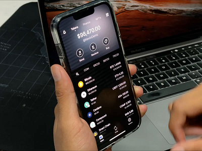 Trust Wallet ReDesign 💎 app bank crypto erc20 trust wallet wallet