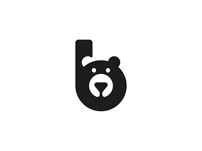 B and bear animal b bear brand branding design elegant illustration letter logo logo design logo inspiration logodesign logotype mark minimalism minimalistic modern sign