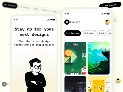 Dbook🌐 bookmark design system mobile ui ux