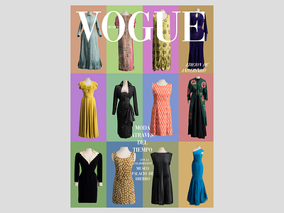 Edición de Revista VOGUE (México) design flayer illustration vector