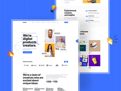 Hexlab : Creative Digital Agency agency branding design interface landing page landing page design services ui ui design uiux design user ux design web design website design