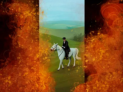 Peaky Blnders art charactedesign enviroment fire illustration peaky blinders tommy shelby tv animation