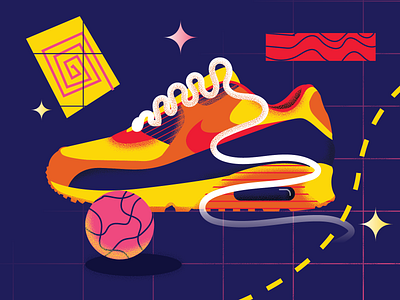 AIR MAX 90 2d 3d adobe illustrator animation brand brand identity branding design flat flat illustration graphic design illustration illustrator art logo logo design motion graphics sneakers ui ux vector