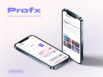 Project Management App UI Design appdesign branding design logo project projectapp taskapp ui uidesign uiux uiuxdesign uxdesign