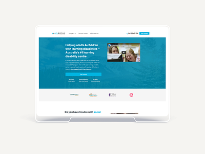 Learning Disability Website: Design + Writing + SEO + Research branding copywriting course design design education web design education website website