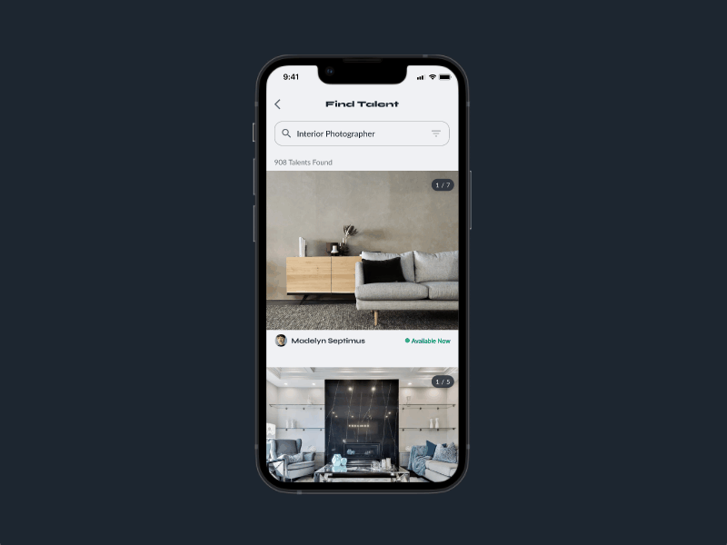 User Profile Flow Prototype Animation by Jun Hong Huang on Dribbble