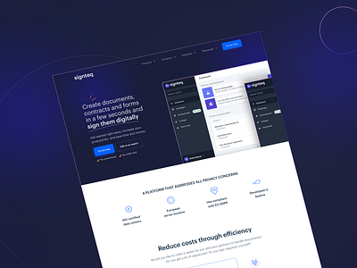 Signteq design figma minimalist mobile ui ux web