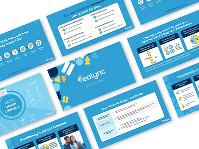 Realync Slide Deck Design graphic design slide deck