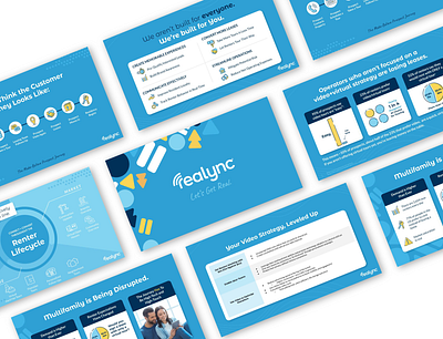 Realync Slide Deck Design graphic design slide deck