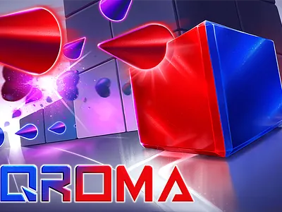 Sqroma concept art game art illustration promo art video game