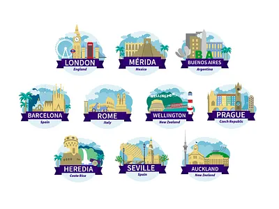 IFSA Location Illustrations