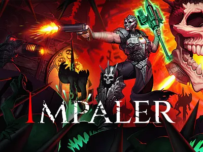 Impaler concept art game art illustration promo art video game