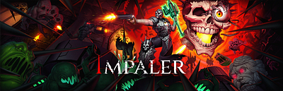 Impaler concept art game art illustration promo art video game