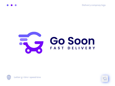 Delivery logo brand identity cart delivery food logo design logotype marketing minimalist logo modern logo shop shopping