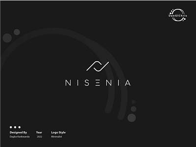 NISENIA branding design graphic design illustration illustrator logo vector