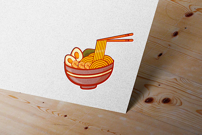 Hand drawn asian noodles logo oriental food ramen logo asian noodles cartoon delicious design hand drawn illustration logo noodle noodles logo oriental food ramen restaurant logo
