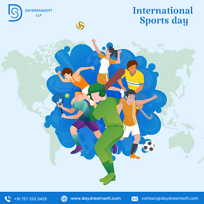 International Sports day branding color palette design illustration logo design photoshop ui unique logo ux