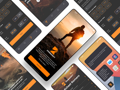 RemindSet: Daily Affirmations Mobile App android app branding design graphic design ios logo ui ux