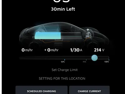 BeiQi Car HMI design car car ui hmi