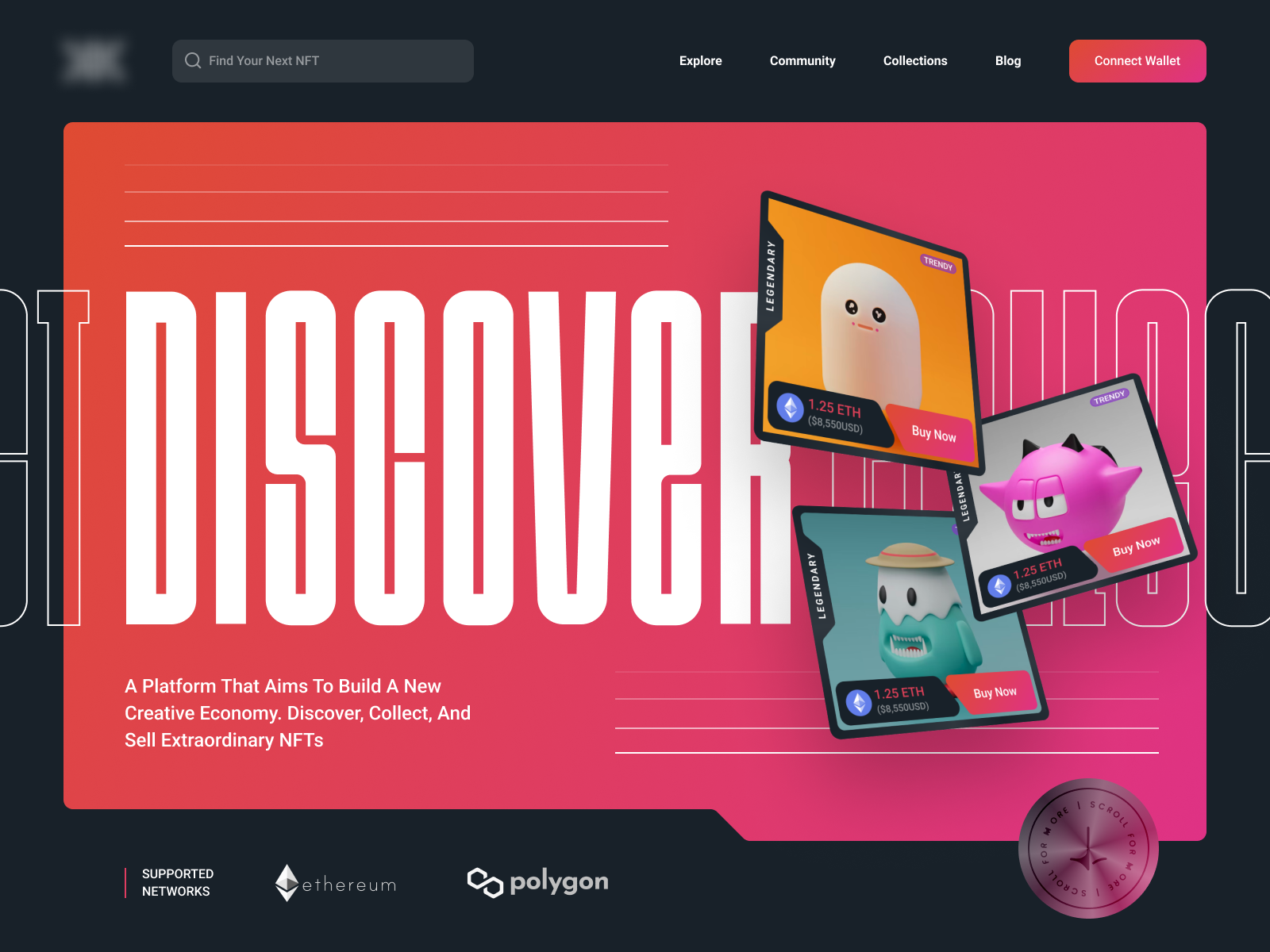NFT Marketplace Concept