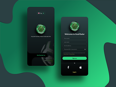 Football Live Score App app design ui ux