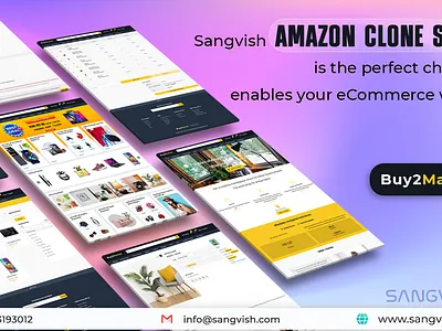 Amazon - ecommerce script amazonclone b2c business businessdevelopment clonescripts ecommercebusiness marketplace onlineshopping sangvish