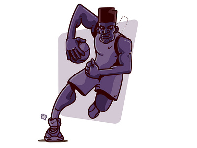 Breaking Ankles, swinging chains art basketball cartoons character design drawing graffiti graphic design illustration nike street vector