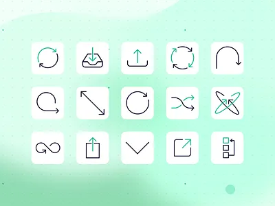 Arrows Icon Group animation design icon