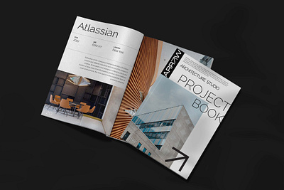 Architecture company catalogue architecture book design editorial graphic design