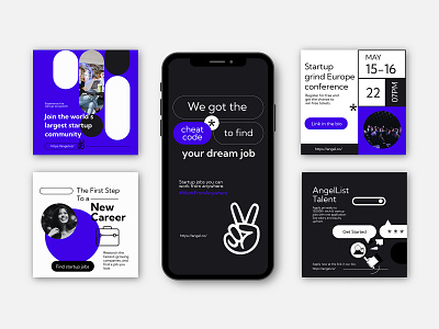 Startup company social media post design graphic design social media post design startup