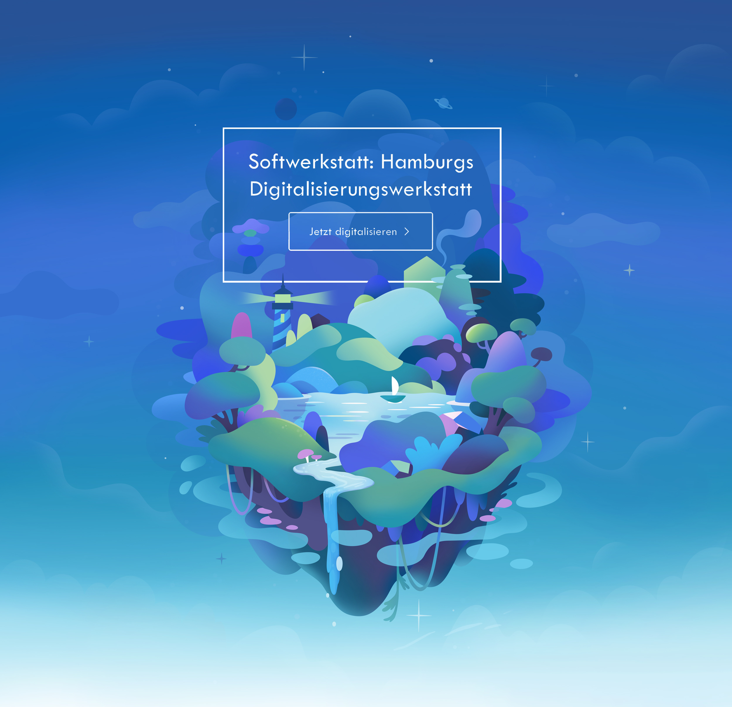 Example of Website/Landing Page  Illustrations