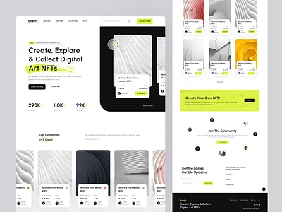 NFT Website Design