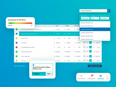 Comarsa digital - Desktop App UI app desktop system ui