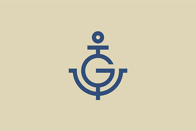 Letter G Anchor Logo anchor app branding design fishing icon letter g logo marine sea vector