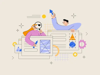 Web Development — Illustration agency art colors creative design digital art illustration team web web design web development