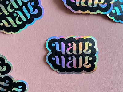 Chak Chak stickers adobe illustrator design illustration lettering logo procreate typography vector