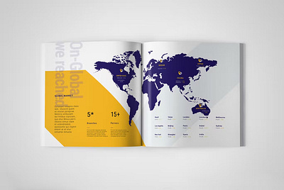 Square Company Profile annual report business catalog clean company company profile design illustration indesign indesign files magazine master pages paragraph style print printable profile simple square square company profile template