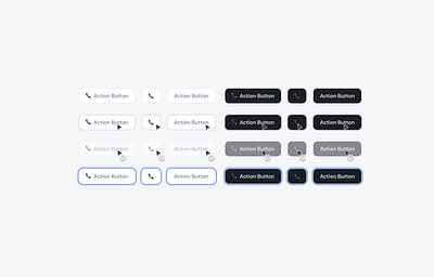 ✨Button Set✨ buttons component design product design senior pd set startup ui user interface web3