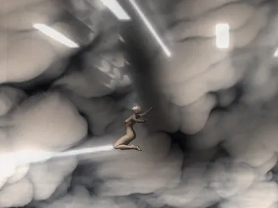 ALL IS A GLITCH 02art 02creatures 3d 3dart animation artist artistcreator characterdesign creator creature3d cyberpunk design galaxies illustration illustrator retrowave scifi ui ux